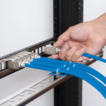 24 Ports CAT 6A Patch Panel (Inline Coupler) 2 cat6a ftp shielded patch panel 24 ports 1 rms icmpp246as app1