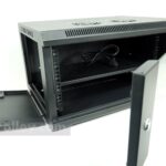 6U Wall Mount Server Rack W6406G Glass Door 3 safetrolley W6406G 03