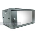 6U Wall Mount Server Rack W6406G Glass Door 1 safetrolley W6406G 04 1