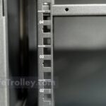 12U Wall Mount Server Rack W6612G Glass Door 3 safetrolley server rack u